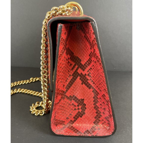 Gucci Red Padlock Shoulder Bag Small - Picture 3 of 16